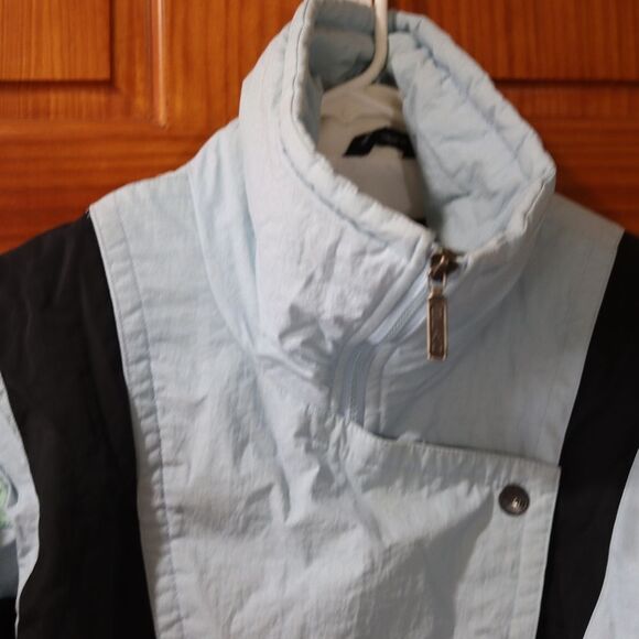 Head Sportswear Vintage Ski Suit Snowsuit 1980s Doleman Sleeve White & Blue Smal - Picture 4 of 16